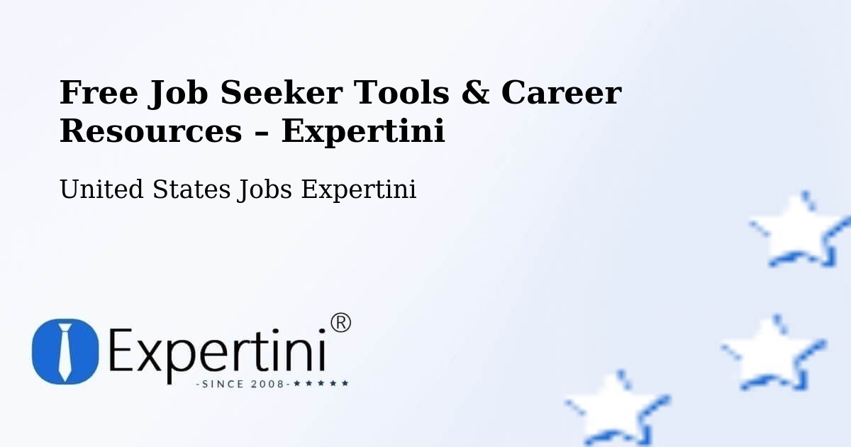Free Job Seeker Tools & Career Resources – Greene County - Greene County, United States Jobs Expertini